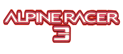 Alpine Racer 3 title screen for Playstation 2